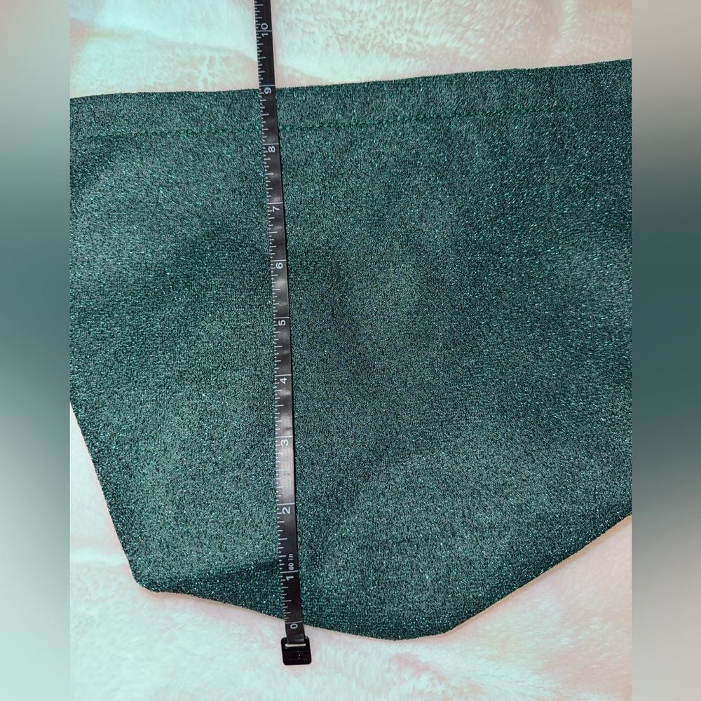 Dark Green Drawstring Pouch - Picture 7 of 8